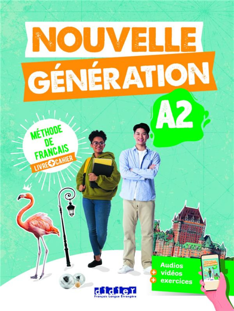 NOUVELLE GENERATION A2 - LIVRE + CAHIER + DIDIERFLE.APP - XXX - NC