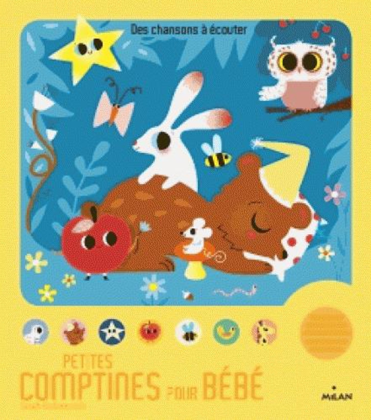 PETITES COMPTINES POUR BEBE - ANDREACCHIO SARAH - BD Kids