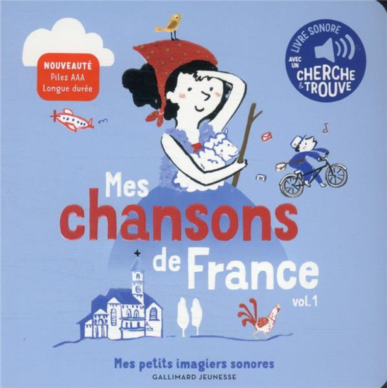 MES CHANSONS DE FRANCE, 1 - DE - PENICAUD - GALLIMARD