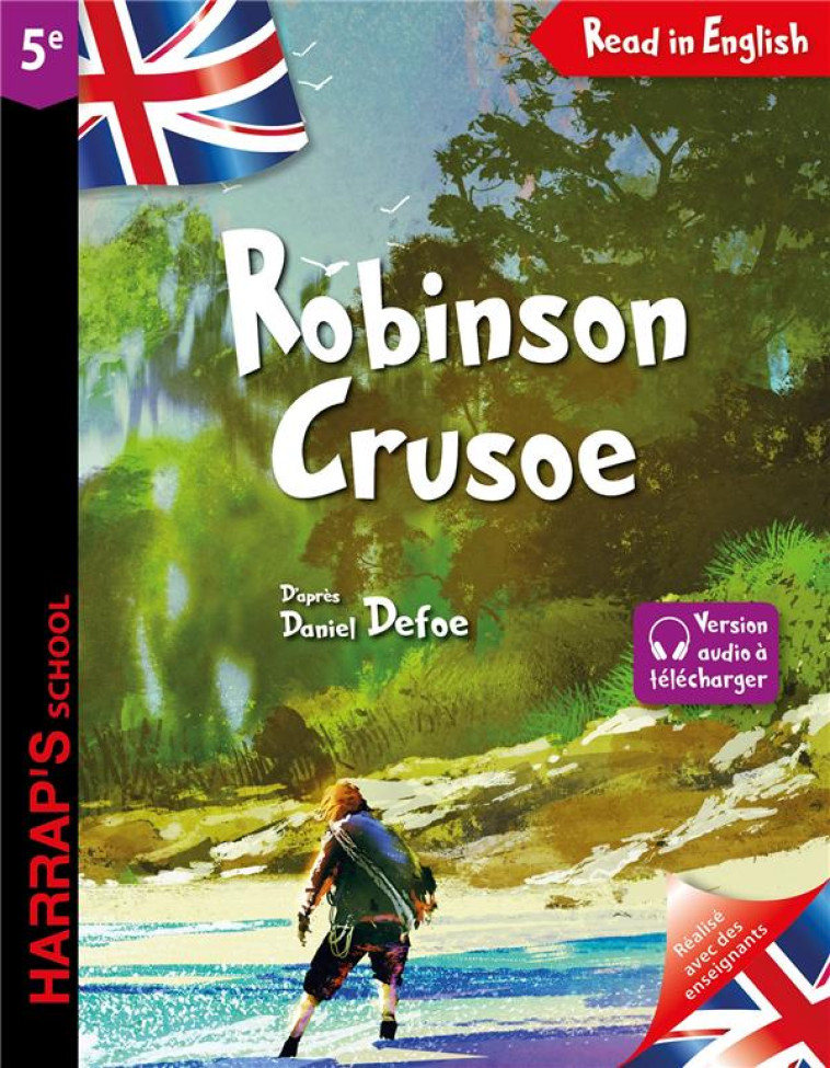 ROBINSON CRUSOE - DANIEL DEFOE - DEFOE DANIEL - LAROUSSE