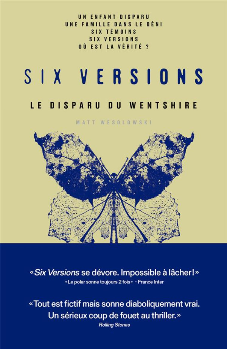 SIX VERSIONS - LE DISPARU DU W - WESOLOWSKI MATT - ARENES