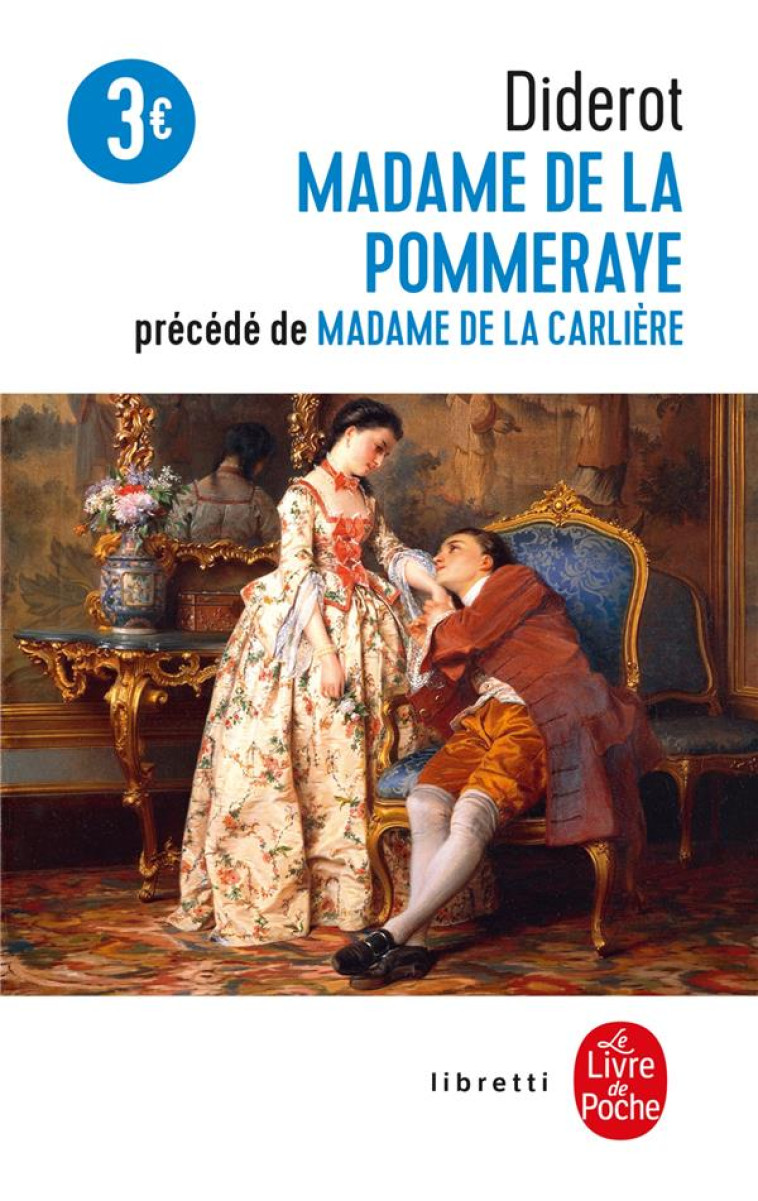 MADAME DE LA POMMERAYE SUIVI D - DIDEROT DENIS - LGF/Livre de Poche