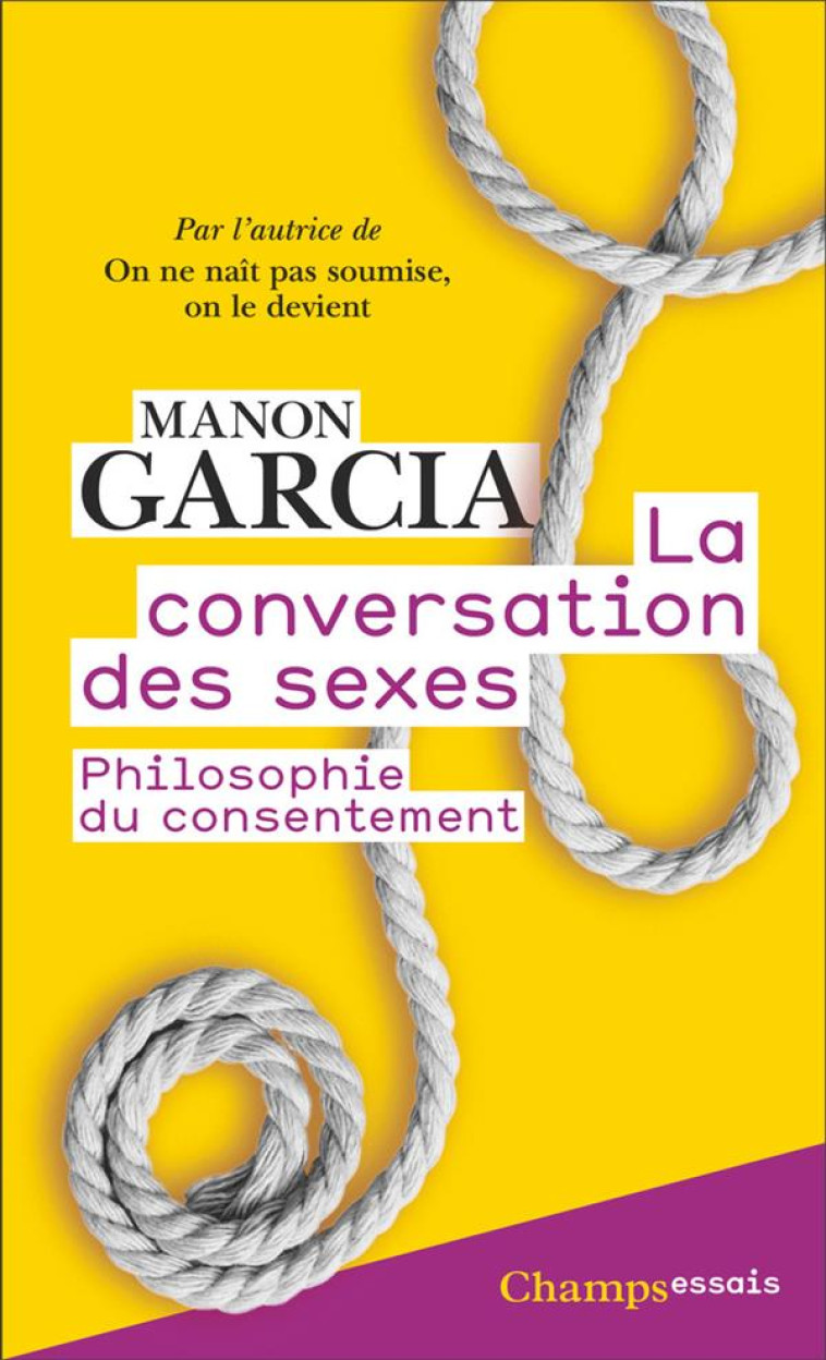 LA CONVERSATION DES SEXES - PH - GARCIA MANON - FLAMMARION