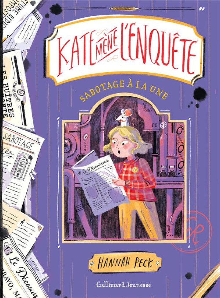 KATE MENE L-ENQUETE - SABOTAGE - PECK - GALLIMARD