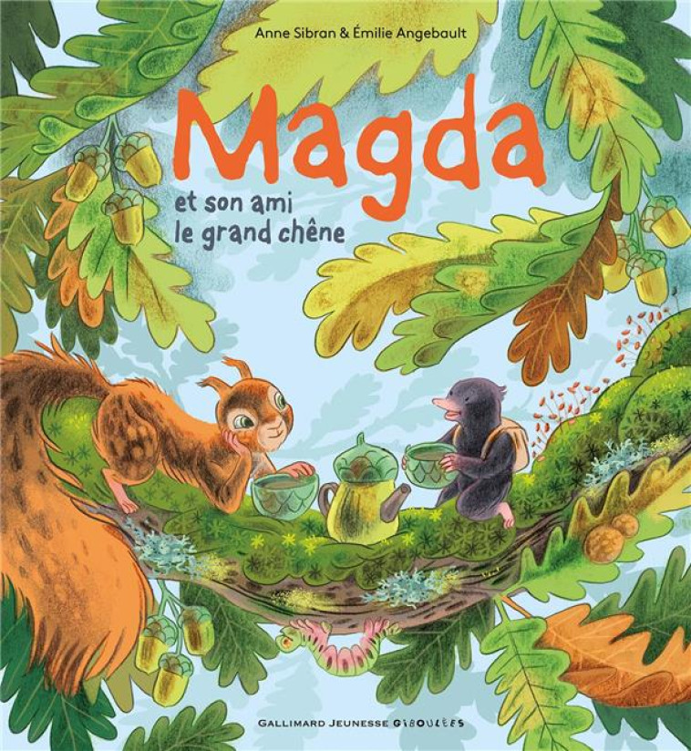 MAGDA ET SON AMI LE GRAND CHEN - SIBRAN/ANGEBAULT - GALLIMARD