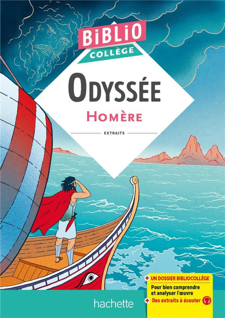 L'ODYSSEE, D'HOMERE -  LISLE, ISABELLE - HACHETTE