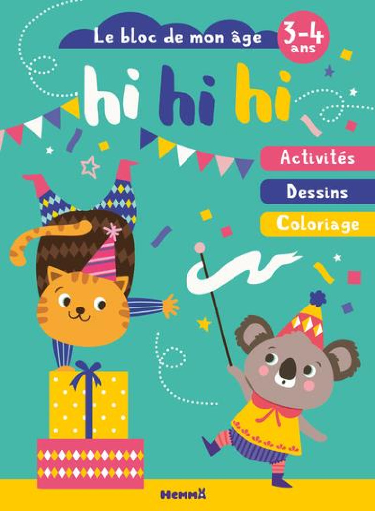 HI HI HI (3-4 ANS) - BLOC DE M - COLLECTIF - HEMMA