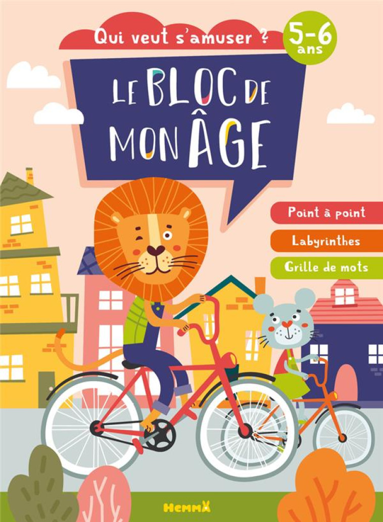 LE BLOC DE MON AGE (5-6 ANS) - - COLLECTIF - HEMMA