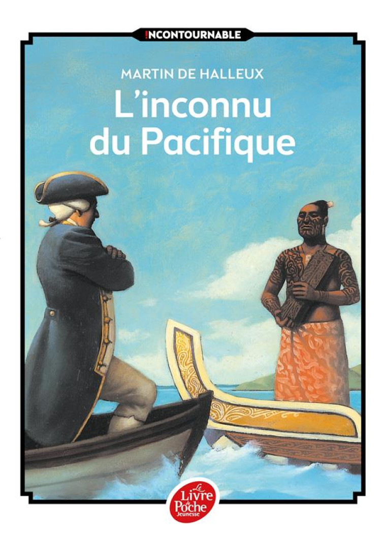 L-INCONNU DU PACIFIQUE - L-EXT - HALLEUX/ROCA - Le Livre de poche jeunesse