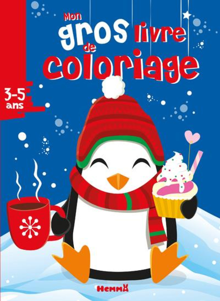 MON GROS LIVRE DE COLORIAGE (N - COLLECTIF - HEMMA