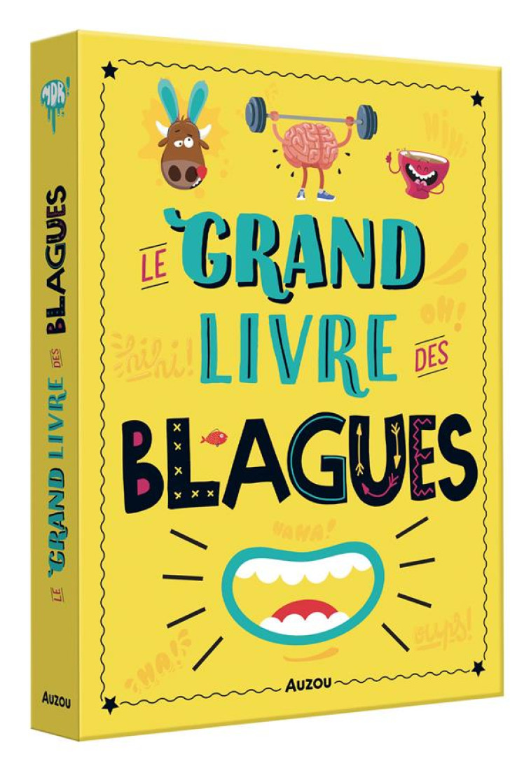 LE GRAND LIVRE DES BLAGUES - N - NAUD/COLLECTIF - PHILIPPE AUZOU