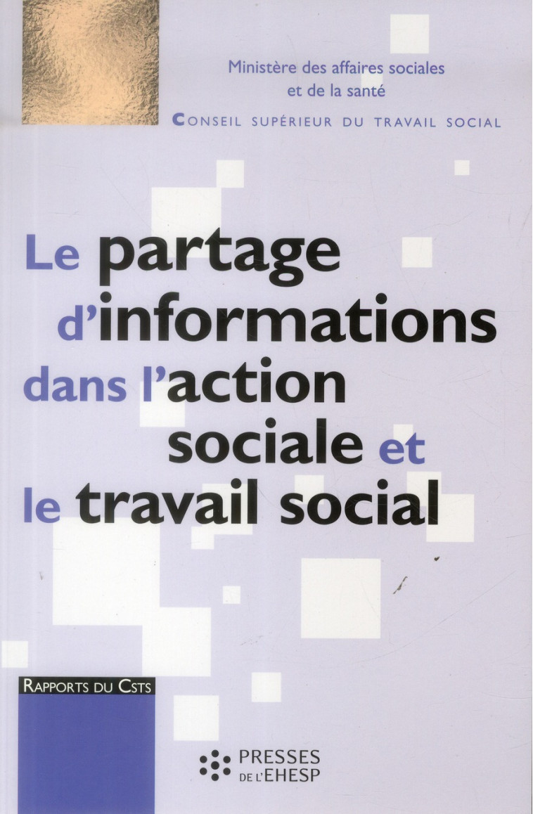 LE PARTAGE D INFORMATIONS DANS - FRANCE - Presses de l'EHESP