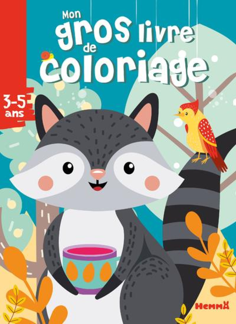 MON GROS LIVRE DE COLORIAGE - COLLECTIF - HEMMA