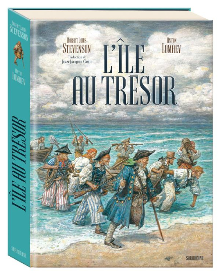 L-ILE AU TRESOR - EDITION COLL - STEVENSON/LOMAEV - SARBACANE