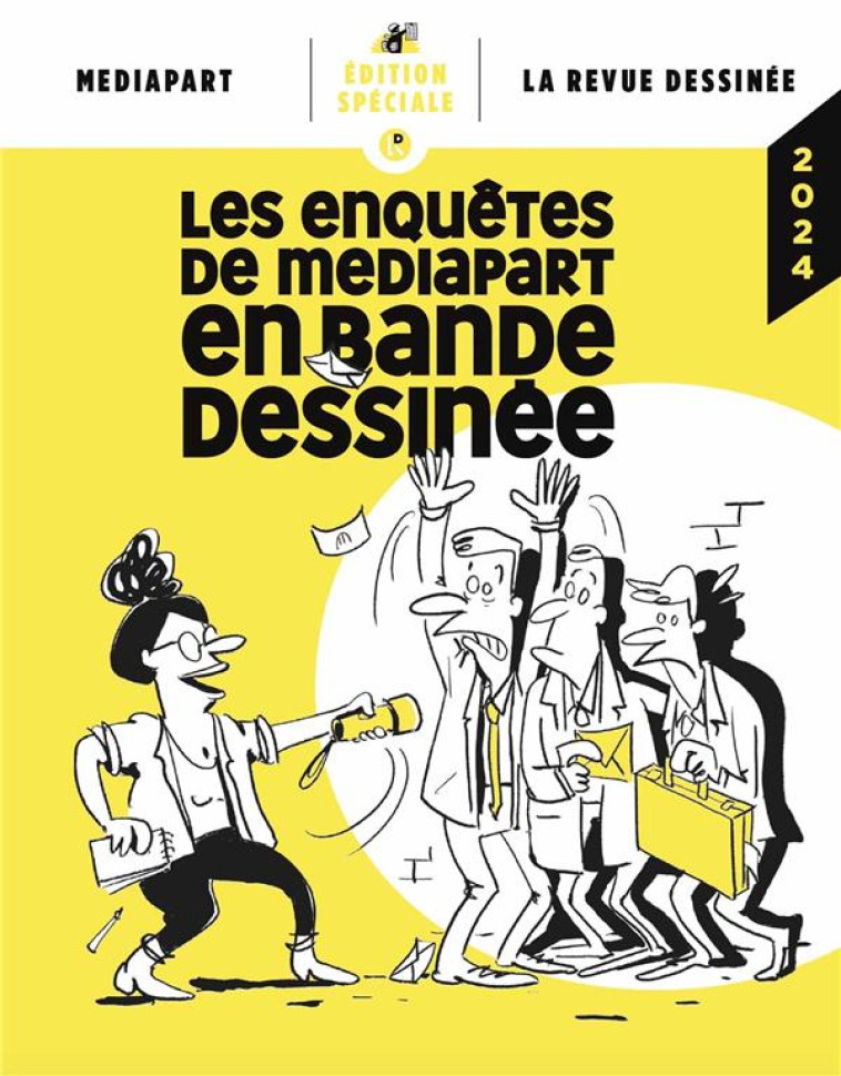 LES ENQUETES DE MEDIAPART EN B - COLLECTIF - REVUE DESSINEE