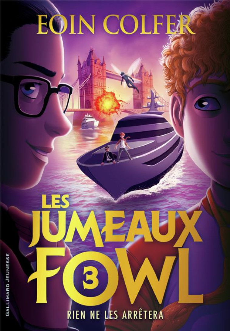 LES JUMEAUX FOWL - VOL03 - RIE - COLFER EOIN - GALLIMARD