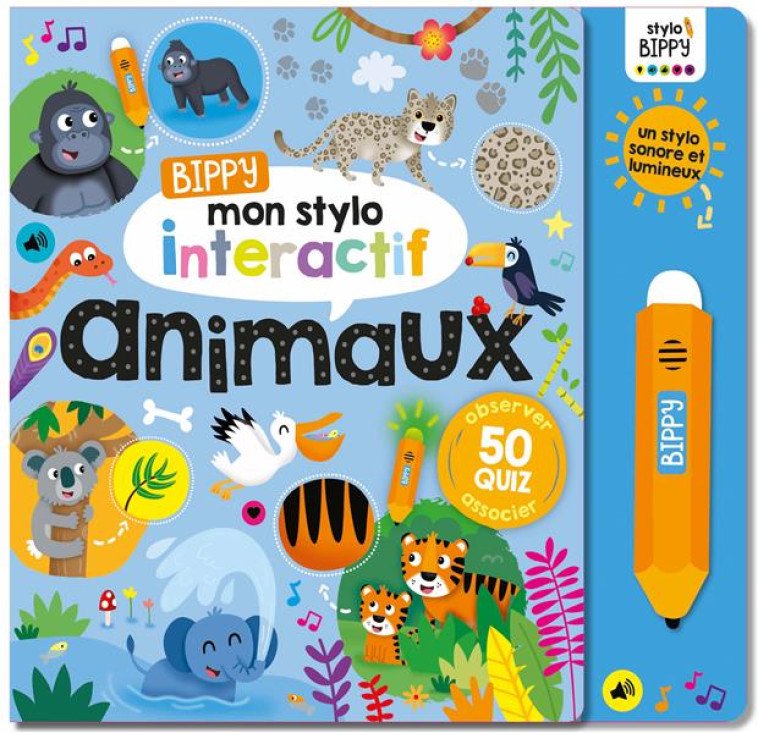 BIPPY MON STYLO INTERACTIF - A - XXX - 1 2 3 SOLEIL