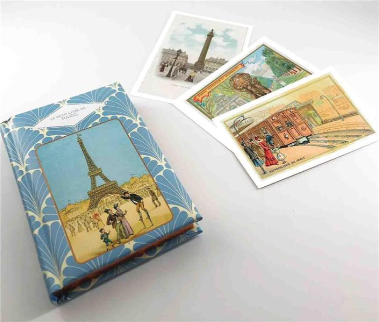 LE PETIT LIVRE DE PARIS + CART - FOUFELLE DOMINIQUE - PAPIER CADEAU