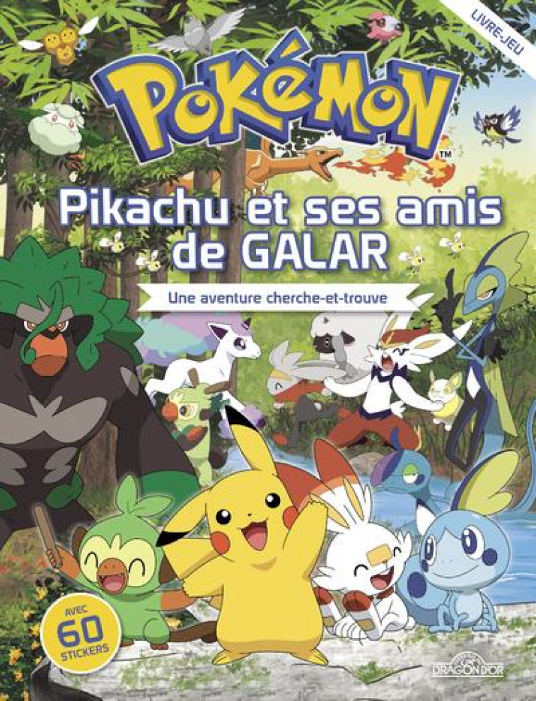 POKEMON - CHERCHE-ET-TROUVE - - THE POKEMON COMPANY - DRAGON D'OR