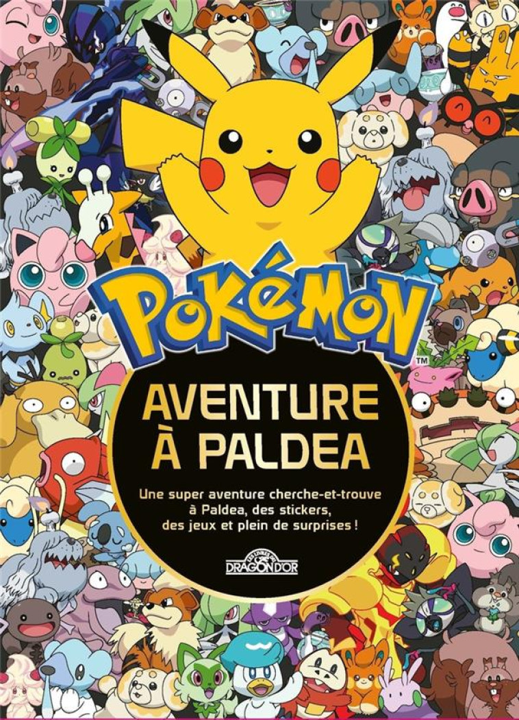 POKEMON MON LIVRE COLLECTOR UN - THE POKEMON COMPANY - DRAGON D'OR