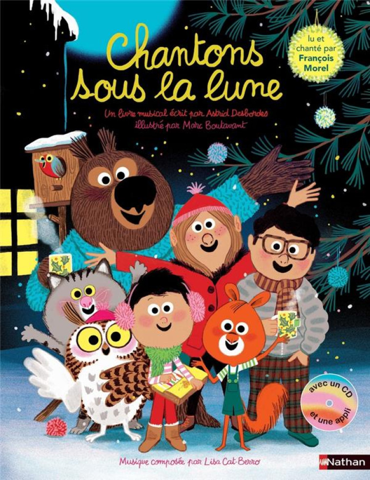 CHANTONS SOUS LA LUNE + CD - DESBORDES/BOUTAVANT - NC