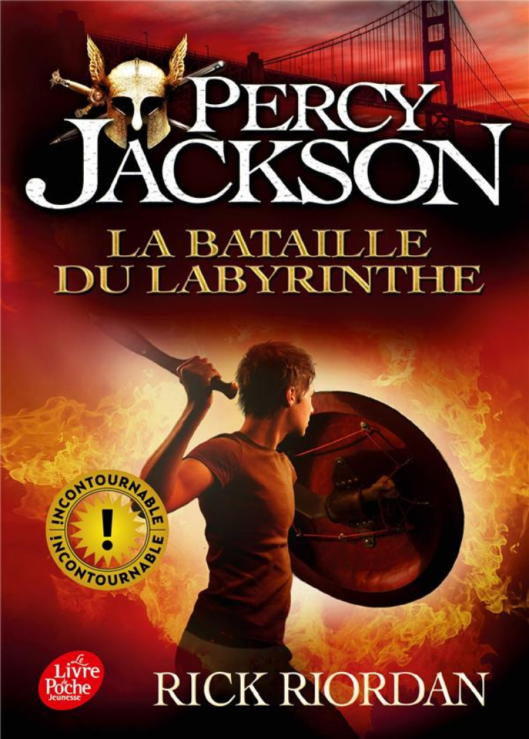 PERCY JACKSON - TOME 4 - RIORDAN RICK - Le Livre de poche jeunesse