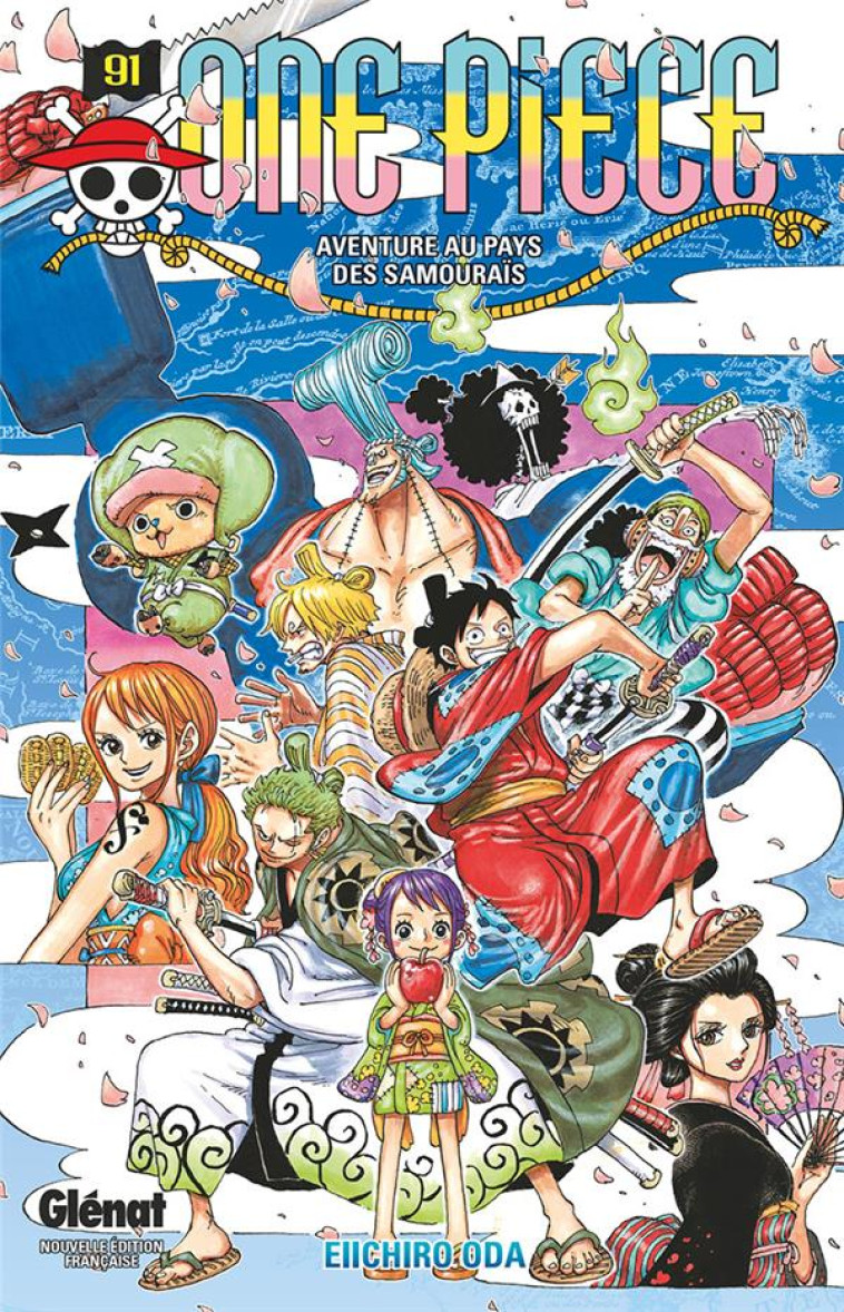 ONE PIECE - EDITION ORIGINALE TOME 91 : AVENTURE AU PAYS DES SAMOURAIS - ODA, EIICHIRO - GLENAT