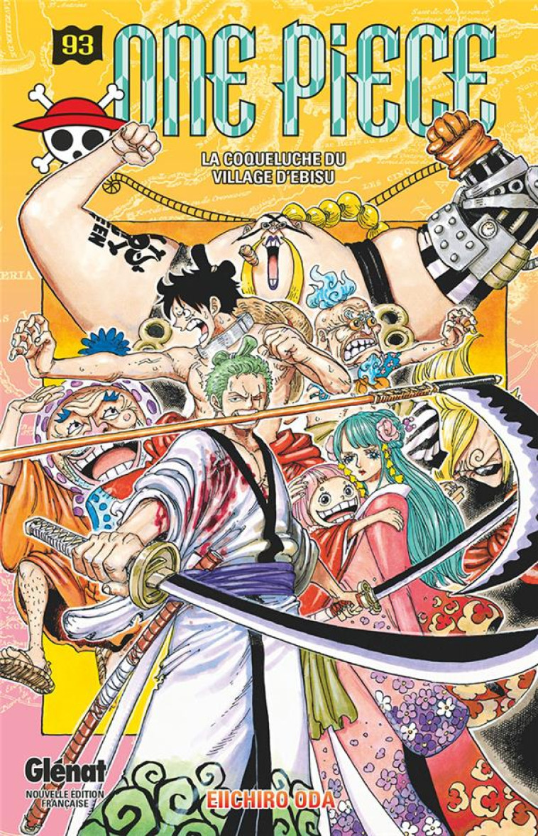 ONE PIECE - EDITION ORIGINALE TOME 93 : LA COQUELUCHE DU VILLAGE D'EBISU - ODA, EIICHIRO - GLENAT