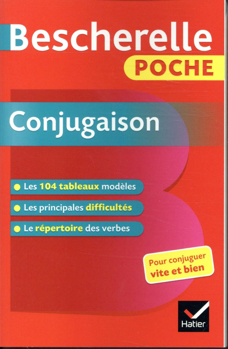 BESCHERELLE POCHE CONJUGAISON - COLLECTIF - HATIER SCOLAIRE