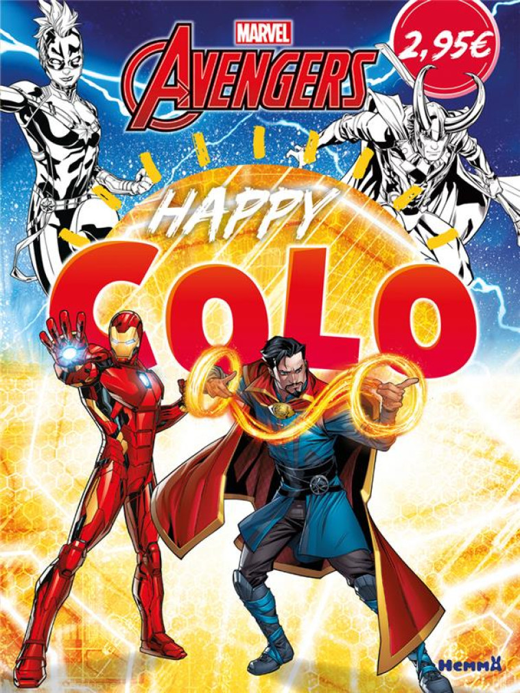 MARVEL AVENGERS - HAPPY COLO ( - COLLECTIF - HEMMA