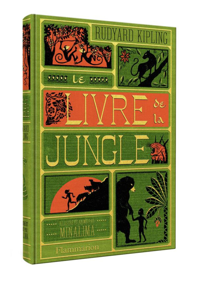 LE LIVRE DE LA JUNGLE - MINALIMA/KIPLING - FLAMMARION