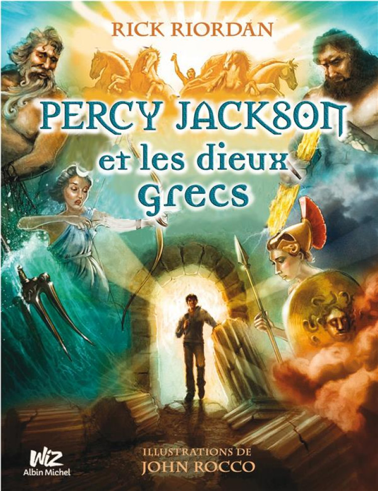 PERCY JACKSON TOME 6 : PERCY JACKSON ET LES DIEUX GRECS - RIORDAN, RICK - Albin Michel-Jeunesse