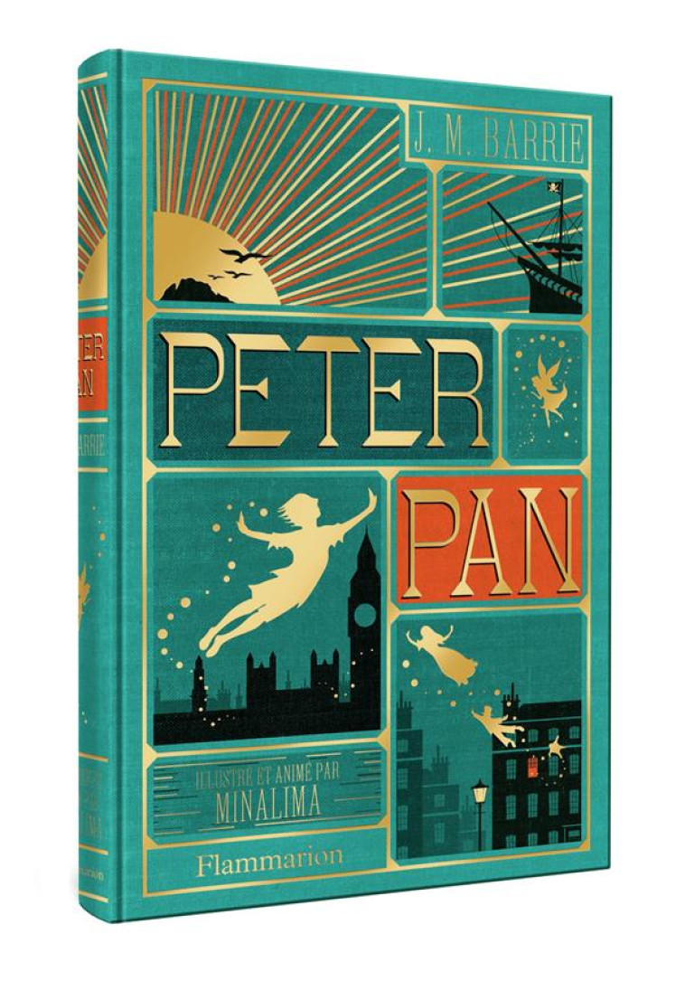 PETER PAN - ILLUSTRE ET ANIME - MINALIMA/BARRIE - FLAMMARION