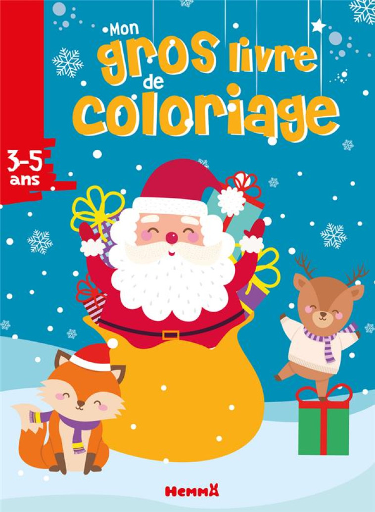 MON GROS LIVRE DE COLORIAGE (P - COLLECTIF - HEMMA