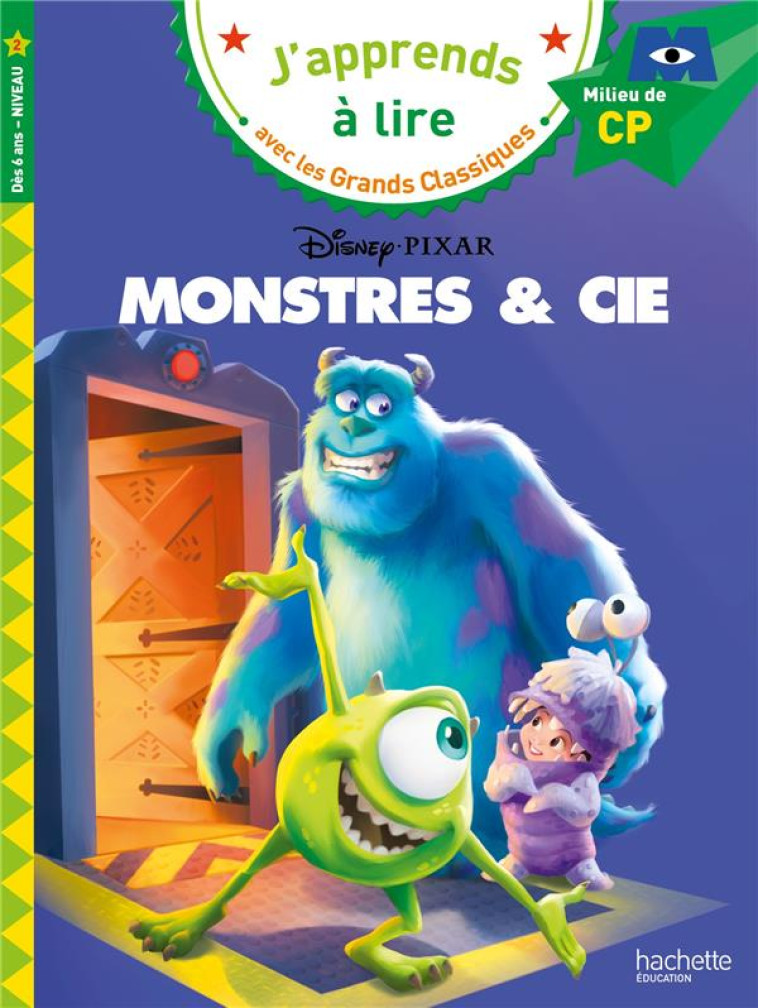 DISNEY - MONSTRES ET CIE - CP - ALBERTIN ISABELLE - HACHETTE