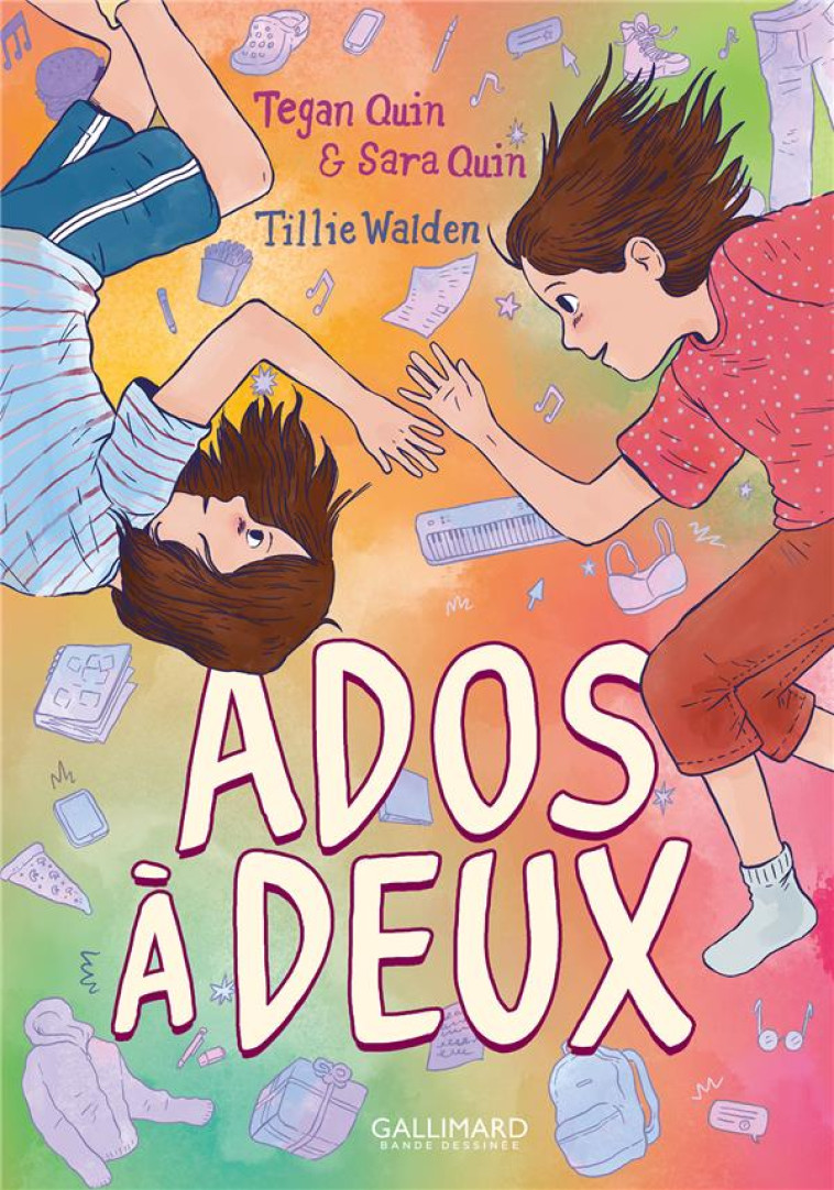 TEGAN ET SARA -1- ADOS A DEUX - QUIN/WALDEN - GALLIMARD