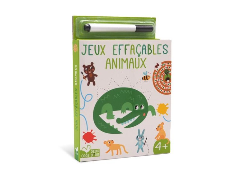 JEUX EFFACABLES ANIMAUX AVEC F - RAZUMOV - HACHETTE