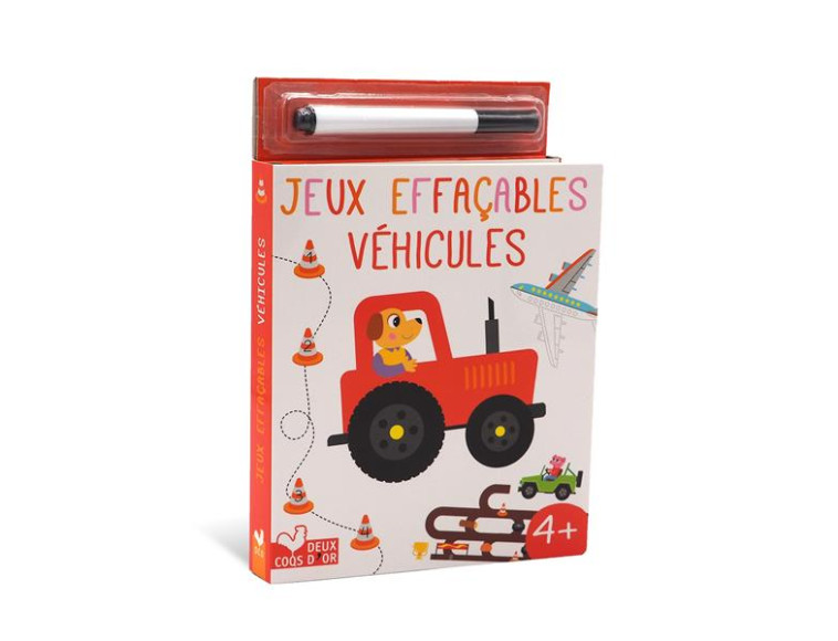 JEUX EFFACABLE VEHICULES AVEC - RAZUMOV - HACHETTE