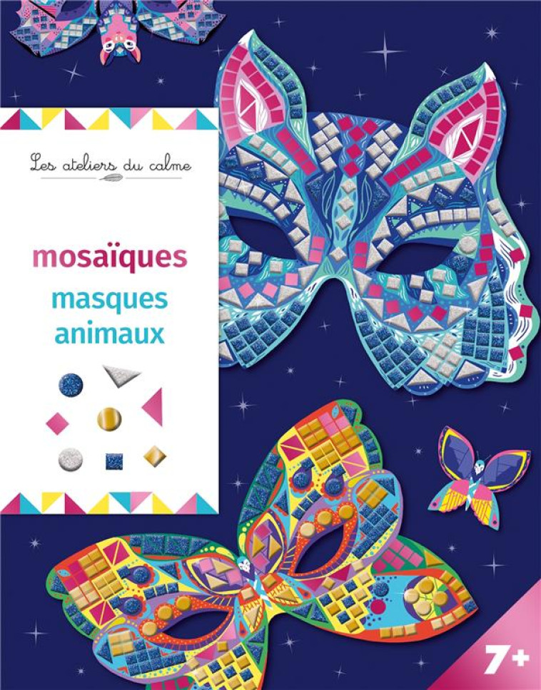 MOSAIQUES MASQUES ANIMAUX - PO - SILEO - NC