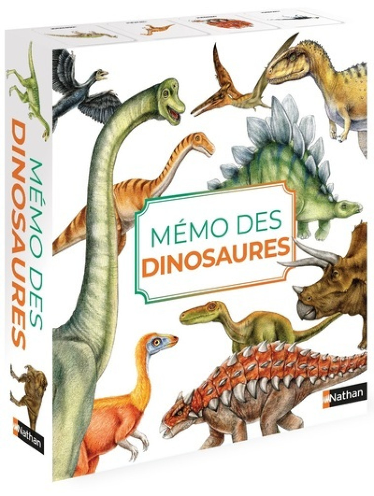 Mémo des dinosaures - Herrmann Ève, Rocchi Roberta - NATHAN