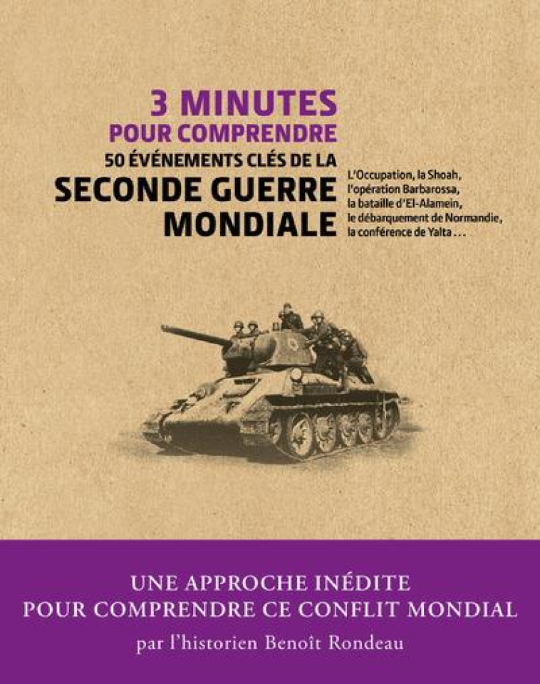 3 MINUTES POUR COMPRENDRE LES - RONDEAU BENOIT - COURRIER LIVRE