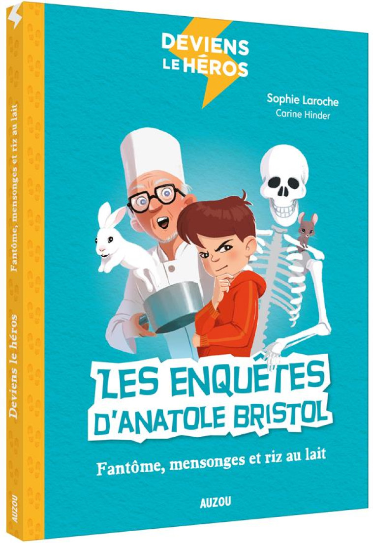 LES ENQUETES D-ANATOLE BRISTOL - HINDER-CHIETTE - PHILIPPE AUZOU