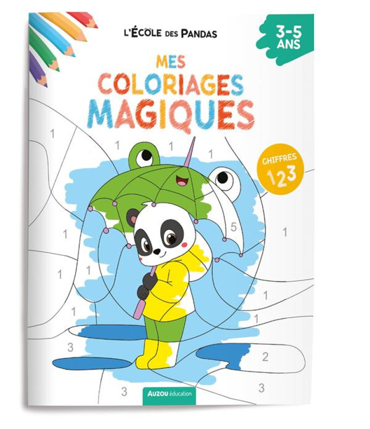 L-ECOLE DES PANDAS - MES COLOR - BUTET/MIRABEL - PHILIPPE AUZOU