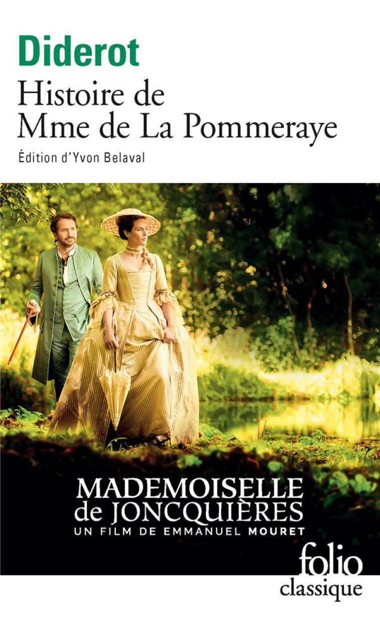 HISTOIRE DE MME DE LA POMMERAY - DIDEROT DENIS - GALLIMARD