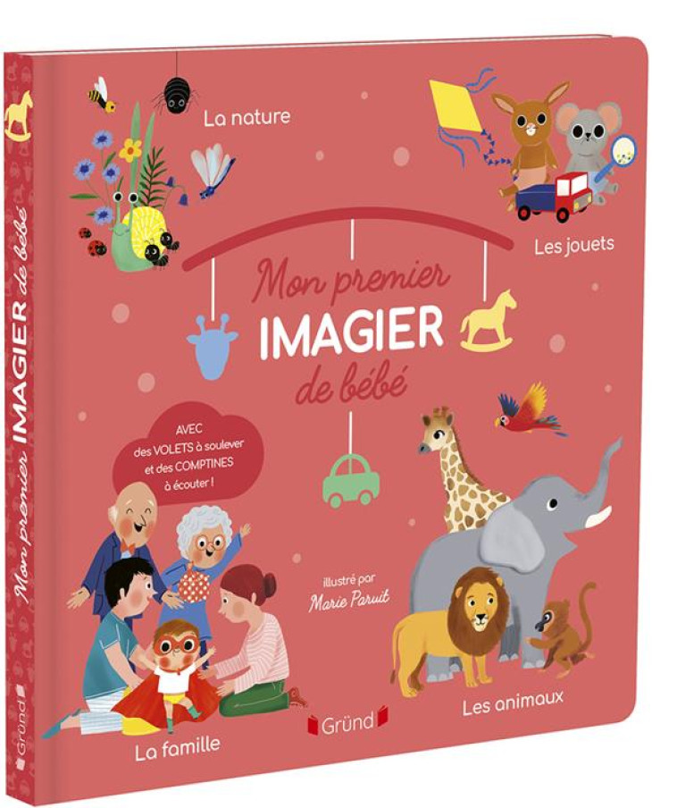 MON PREMIER IMAGIER DE BEBE - PARUIT MARIE - GRUND