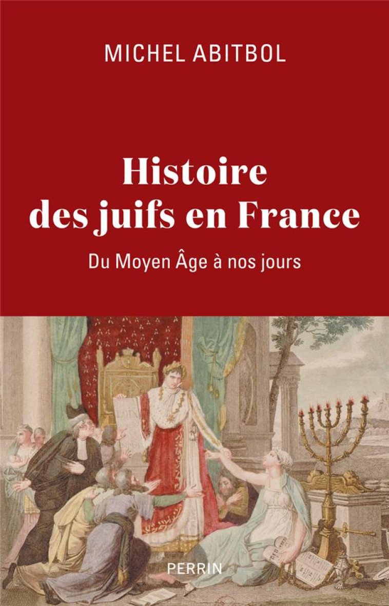 HISTOIRE DES JUIFS EN FRANCE - - ABITBOL - PERRIN