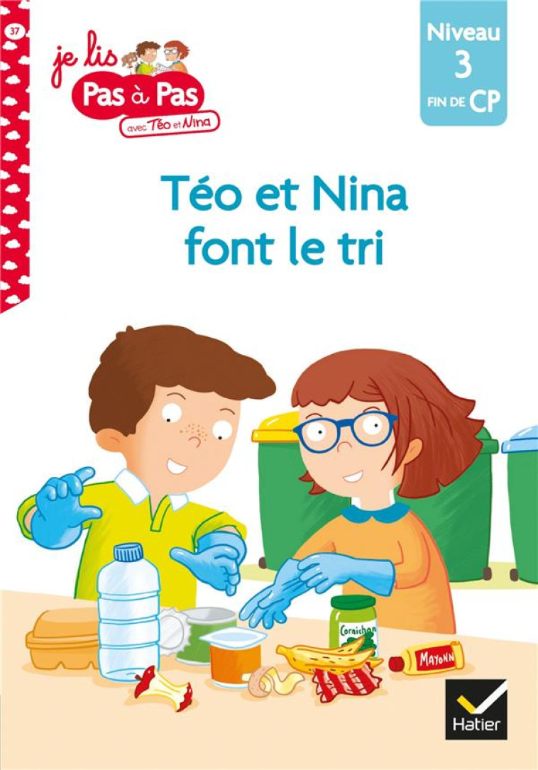 TEO ET NINA FIN DE CP NIVEAU 3 - VAN TILBEURGH - HATIER SCOLAIRE