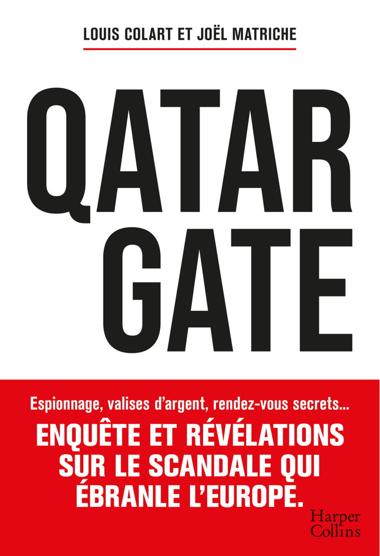 QatarGate - Colart Louis, Matriche Joël - HARPERCOLLINS