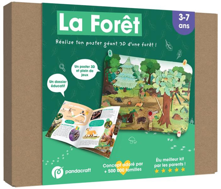 LA FORET - KIT LUDO-EDUCATIF 3 - XXX - NC