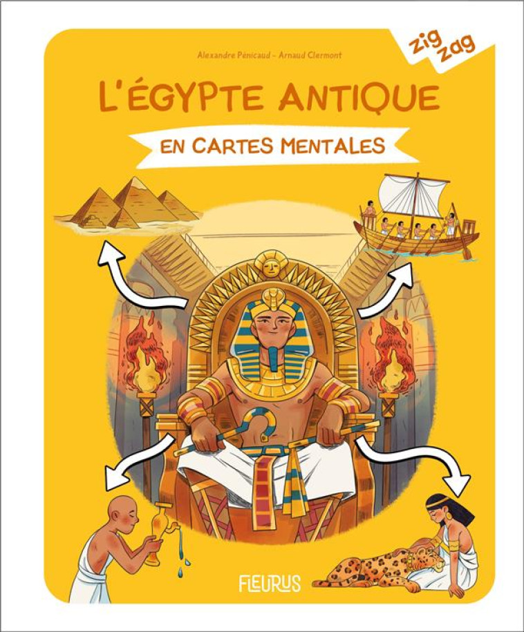 L-EGYPTE ANTIQUE EN CARTES MEN - PENICAUD/CLERMONT - FLEURUS